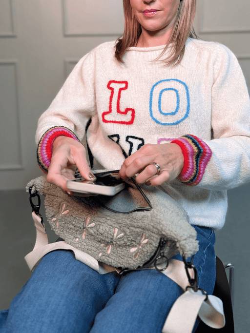 Midi Bauchtasche cozy chic Teddy