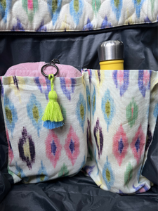 mara mea x Wolke Hegenbarth Shopper / Travel Bag soul mate mit Muster Print in Bunt I PRE-ORDER, LIEFERUNG NOV/DEZ