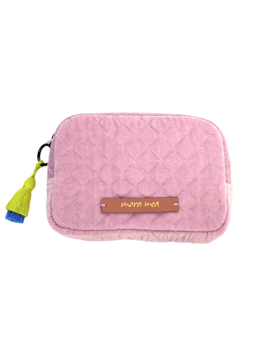 Kosmetiktasche  I Kabeltasche glam up in Rosé