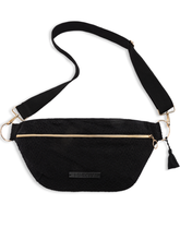 Maxi Bauchtasche all black capital city in Schwarz