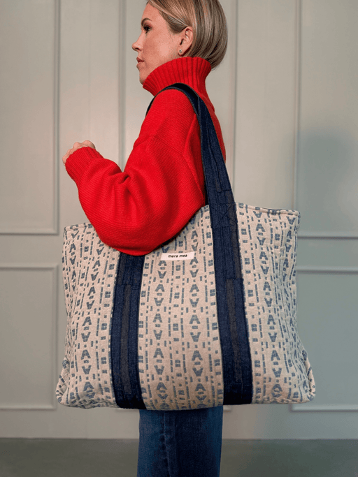 Shopper / Travel Bag raw & real Monogramm