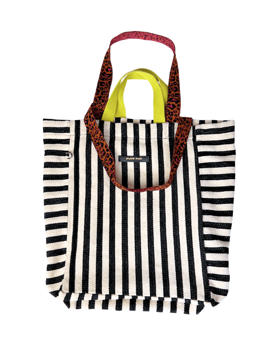 Tote Bag club life Streifen