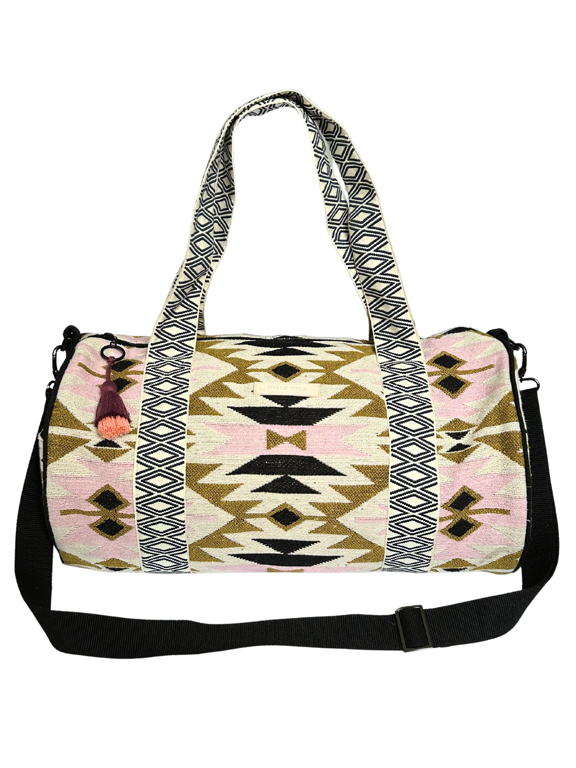 Weekender Bag mit Grafischem Muster.