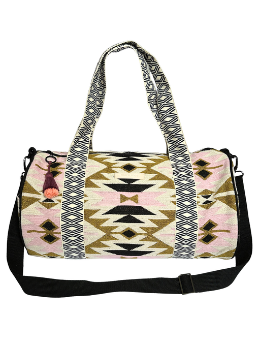 Weekender Bag mit Grafischem Muster.