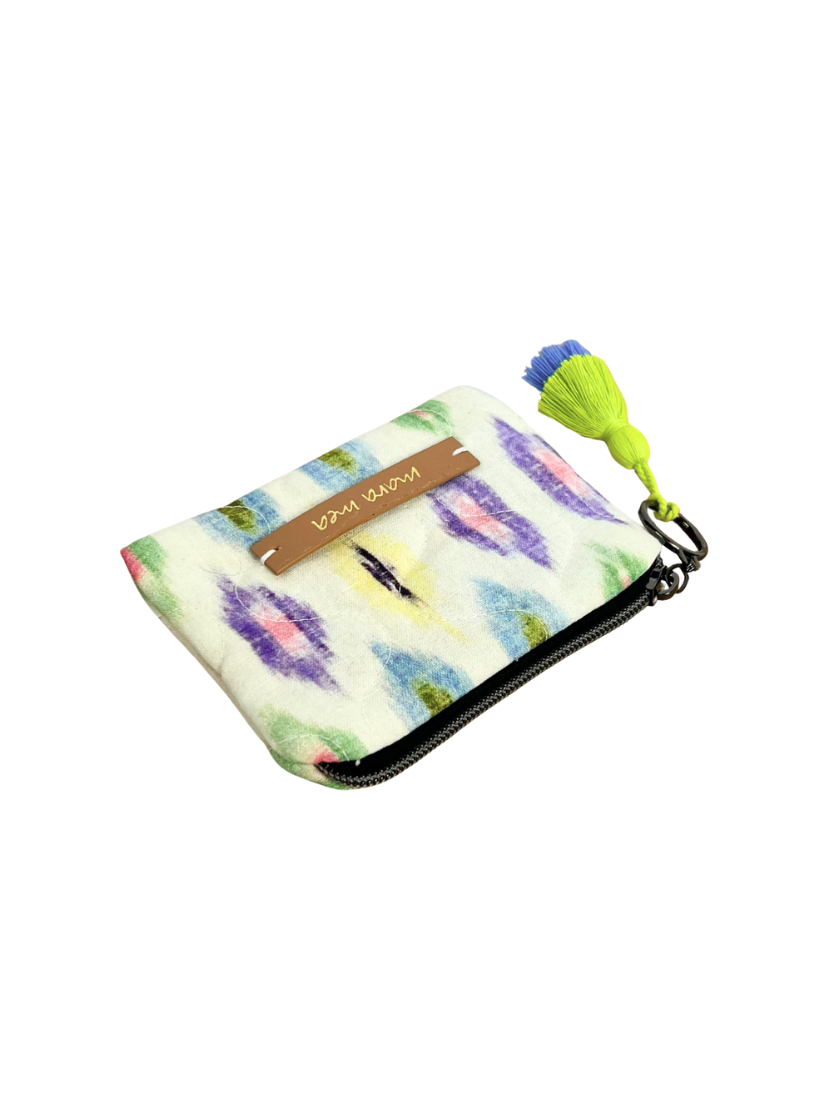 portmonnaie mit ikat print - matching accessoire