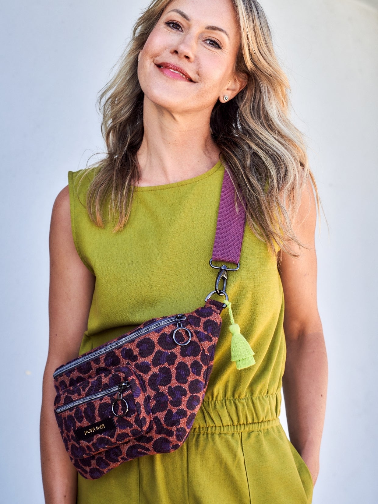 Midi Bauchtasche jungle in town Leo Style