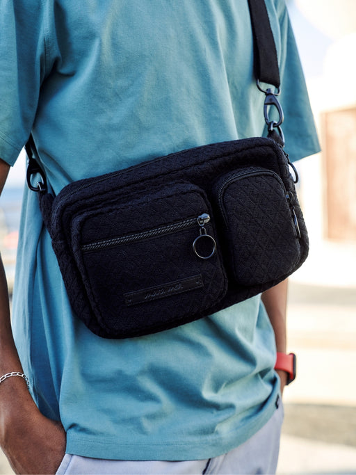 Hip Bag all black Schwarz