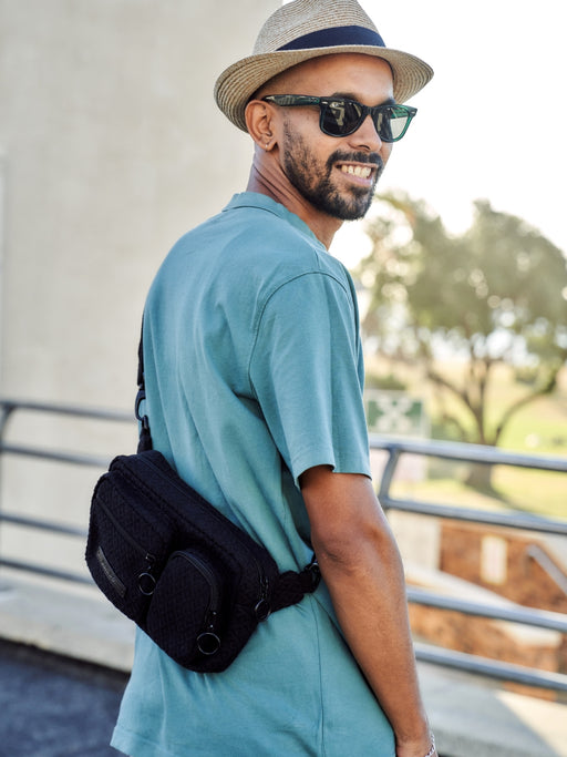 Hip Bag all black Schwarz
