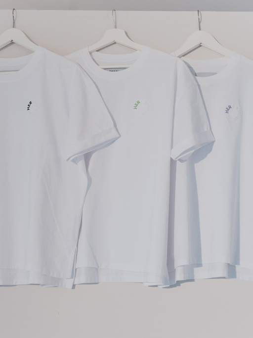 Statement Shirt aus Bio-Baumwolle (GOTS) Matcha