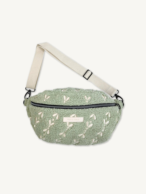 Maxi Bauchtasche snuggle me Teddy in Mint Salbei