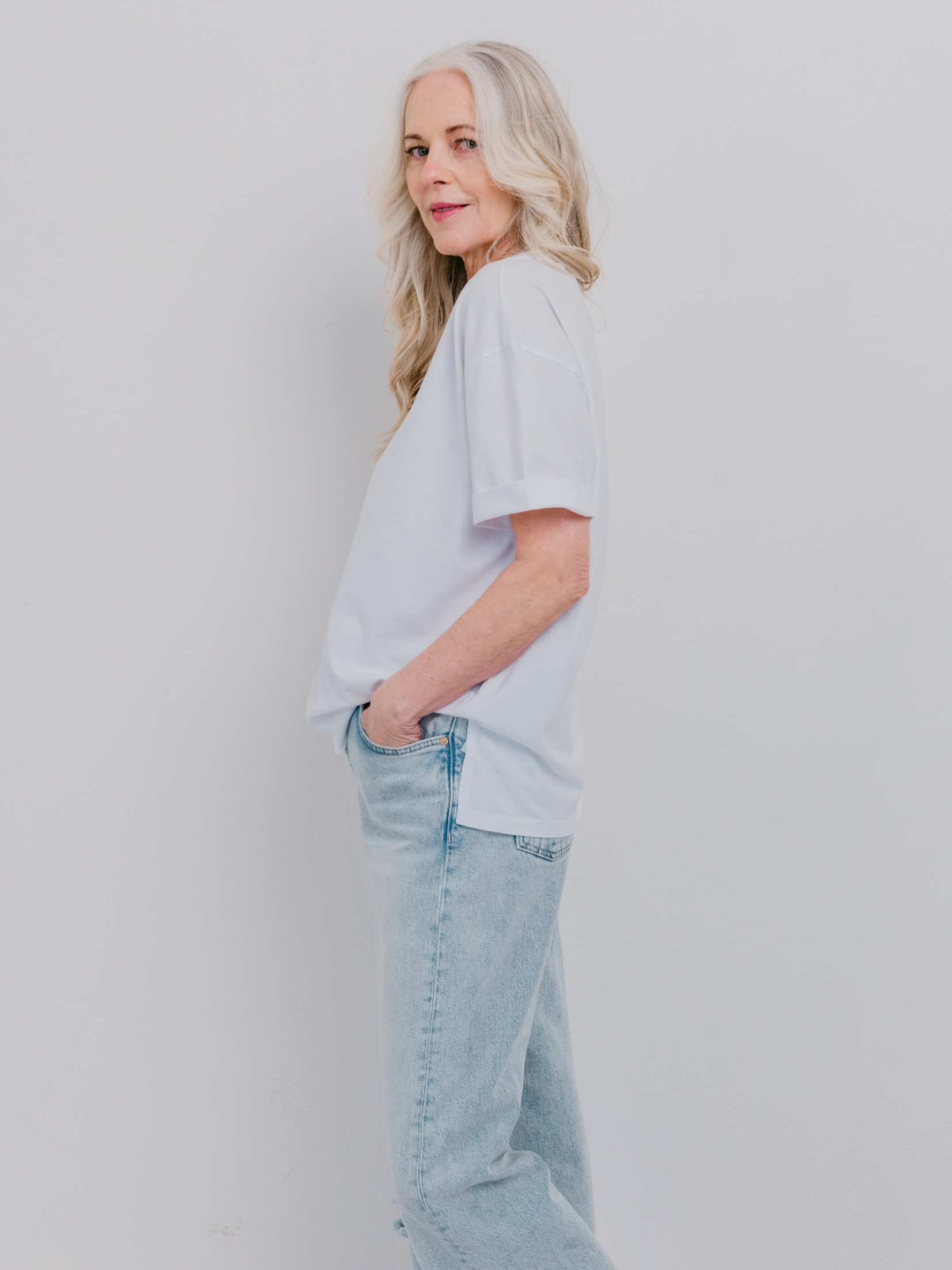 Statement Shirt aus Bio-Baumwolle (GOTS) Matcha