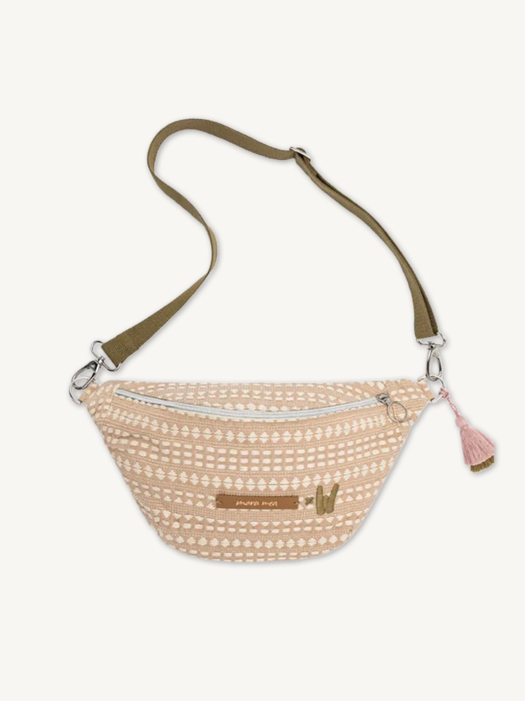 Midi Bauchtasche on the go Beige mara mea