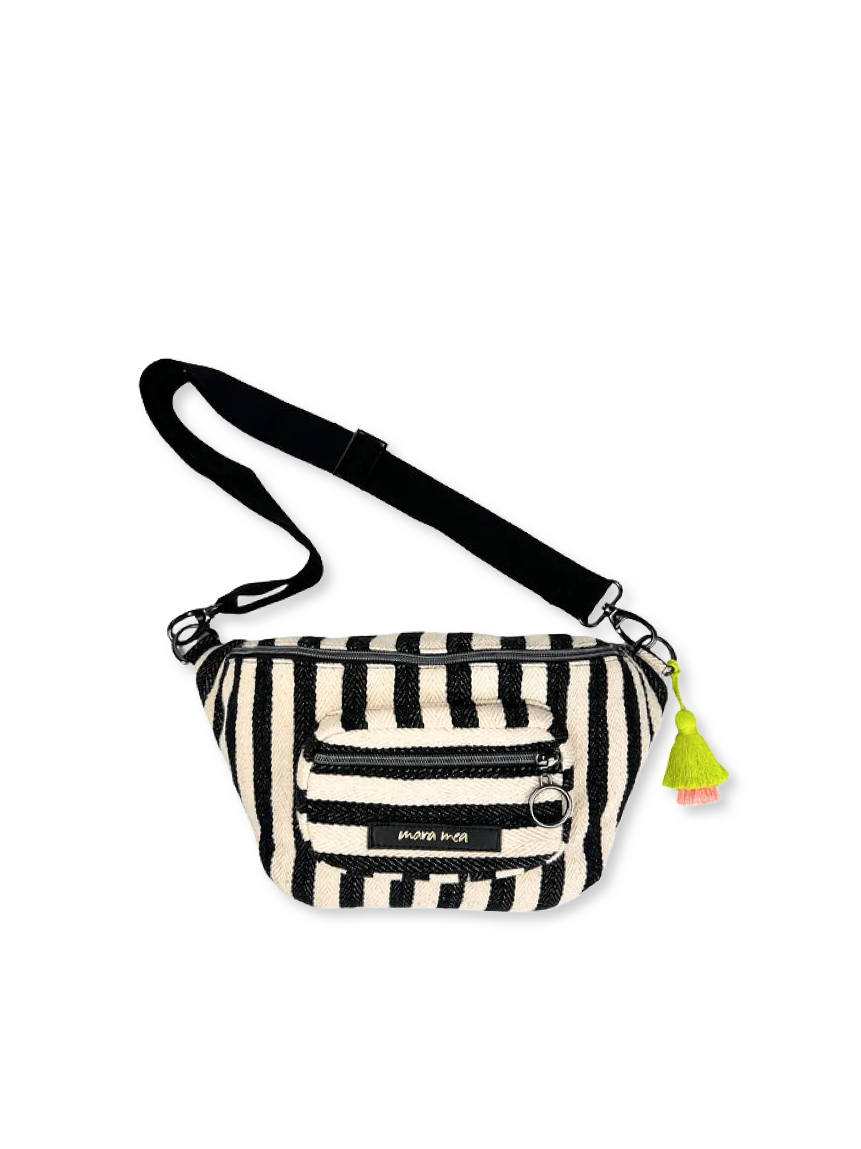 Midi Bauchtasche mit Fronttasche l'amour toujours Streifen