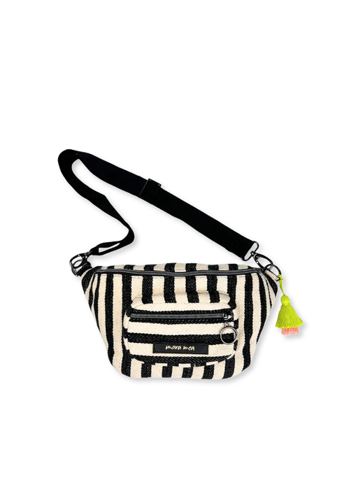 Midi Bauchtasche mit Fronttasche l'amour toujours Streifen