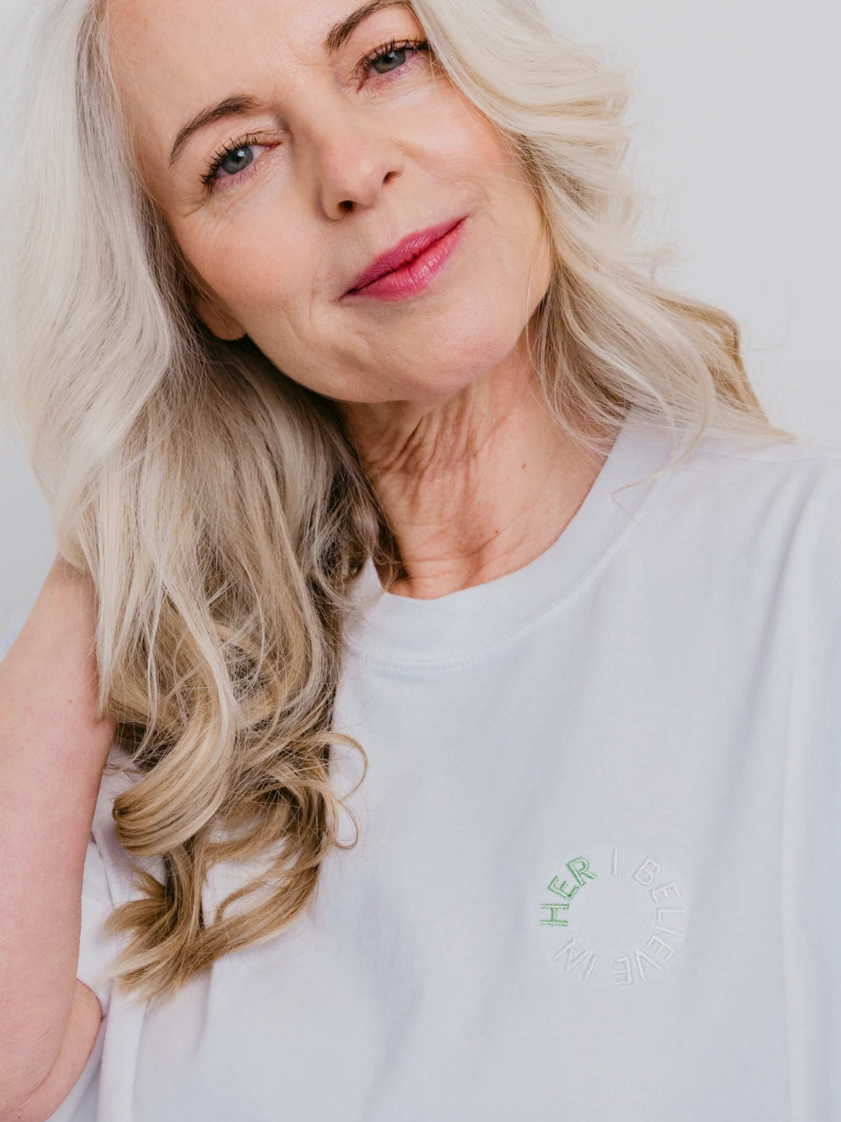 Statement Shirt aus Bio-Baumwolle (GOTS) Matcha