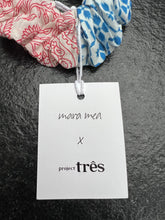 Bicolor Scrunchie mara mea x Project Três I Blush + Blau Print