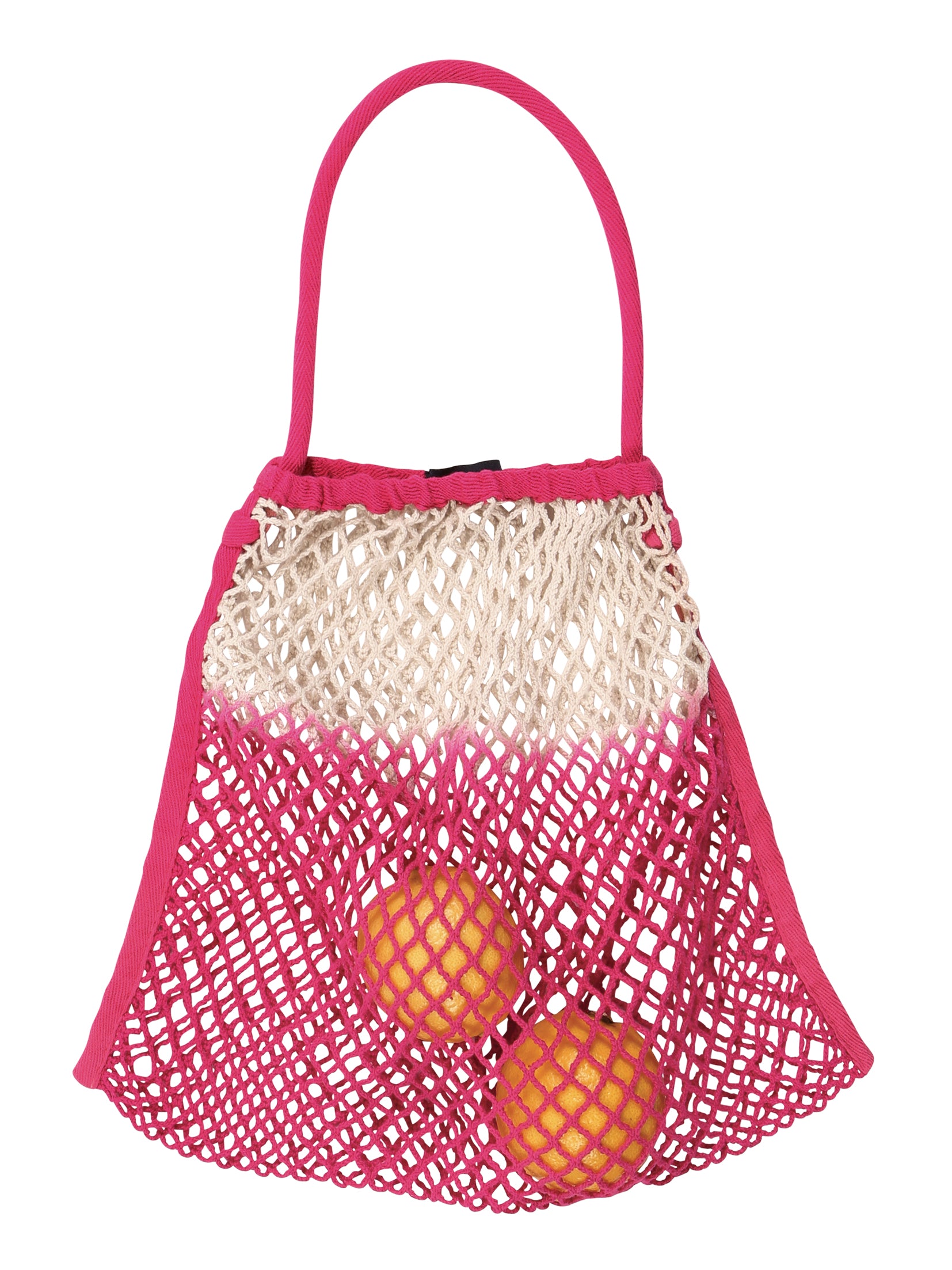 Puppenwagen-Netz *mini lotus* mit Farbverlauf von mara mea in pink perfekt für Kinderabenteuer