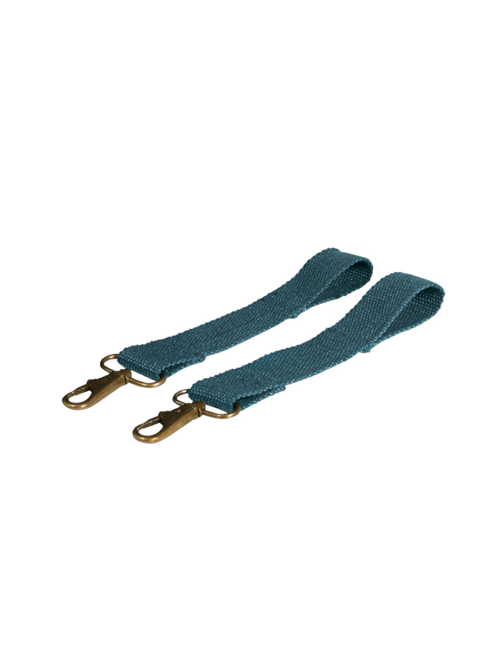 Stroller attachment for diaper bag in petrol