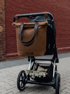 Kinderwagentasche und Wickeltasche von mara mea als Unisex-Modell für Mama und Papa